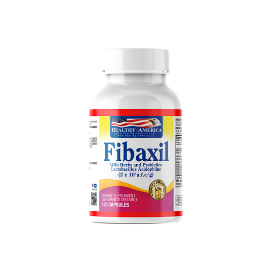 Imagen del producto FIBAXIL x 120 cápsulas de Healthy America en Giravital
