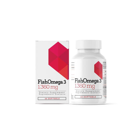 Imagen del producto FISH OMEGA 3 1360 MG x 60 softgels de Healthy America en Giravital