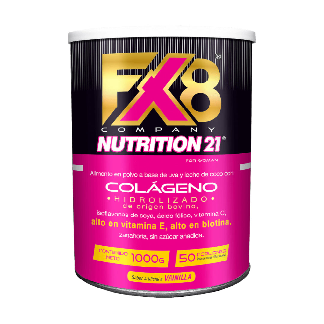 Imagen del producto FX8 NUTITION 21 COLAGENO FOR WOMAN x 1000 g de Padel en Giravital