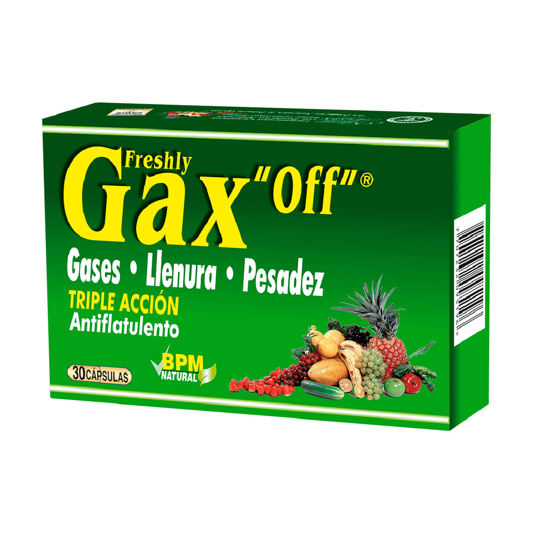 GAX OFF X 30 CAP FRES