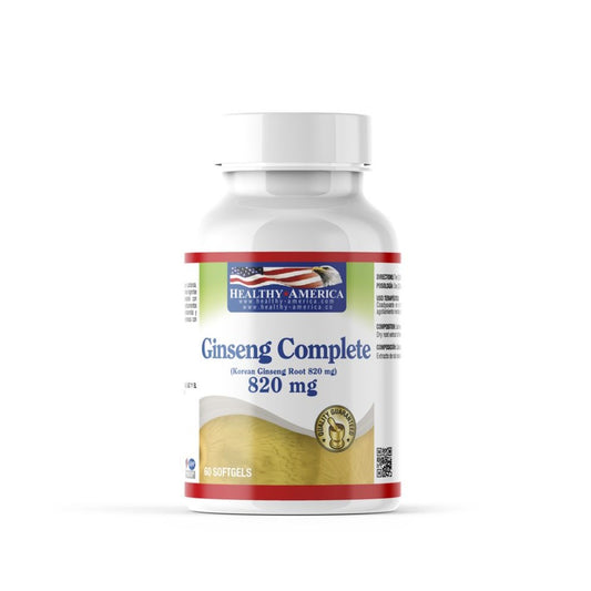 Imagen del producto GINSENG COMPLEX x 60 cápsulas HA de Healthy America en Giravital