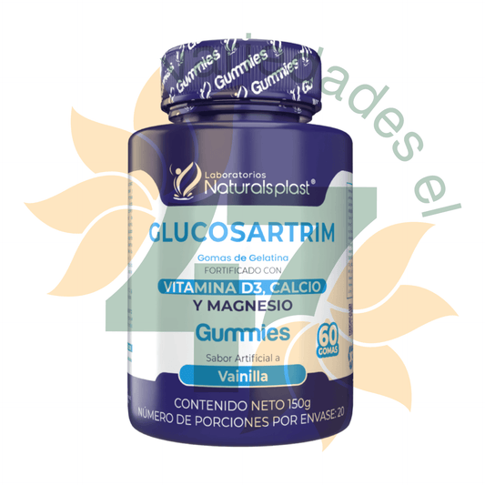 GLUCOSARTRIM CON CALCIO GUMIES X60 - NATURALSPLAST