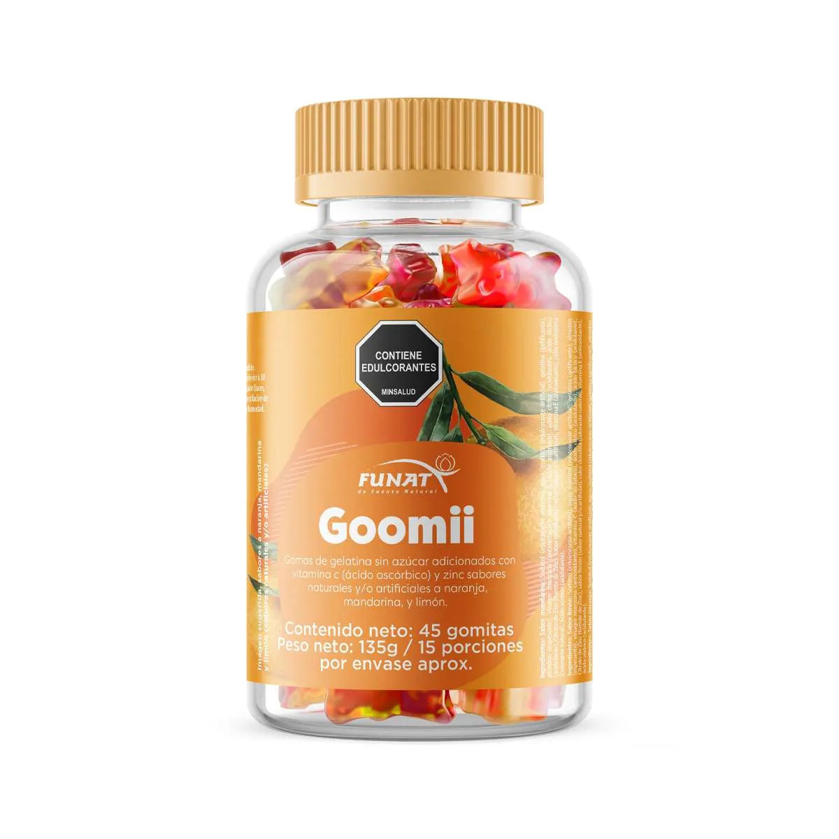 GOMITAS VITAMINA C + ZINC X 45 FUNAT