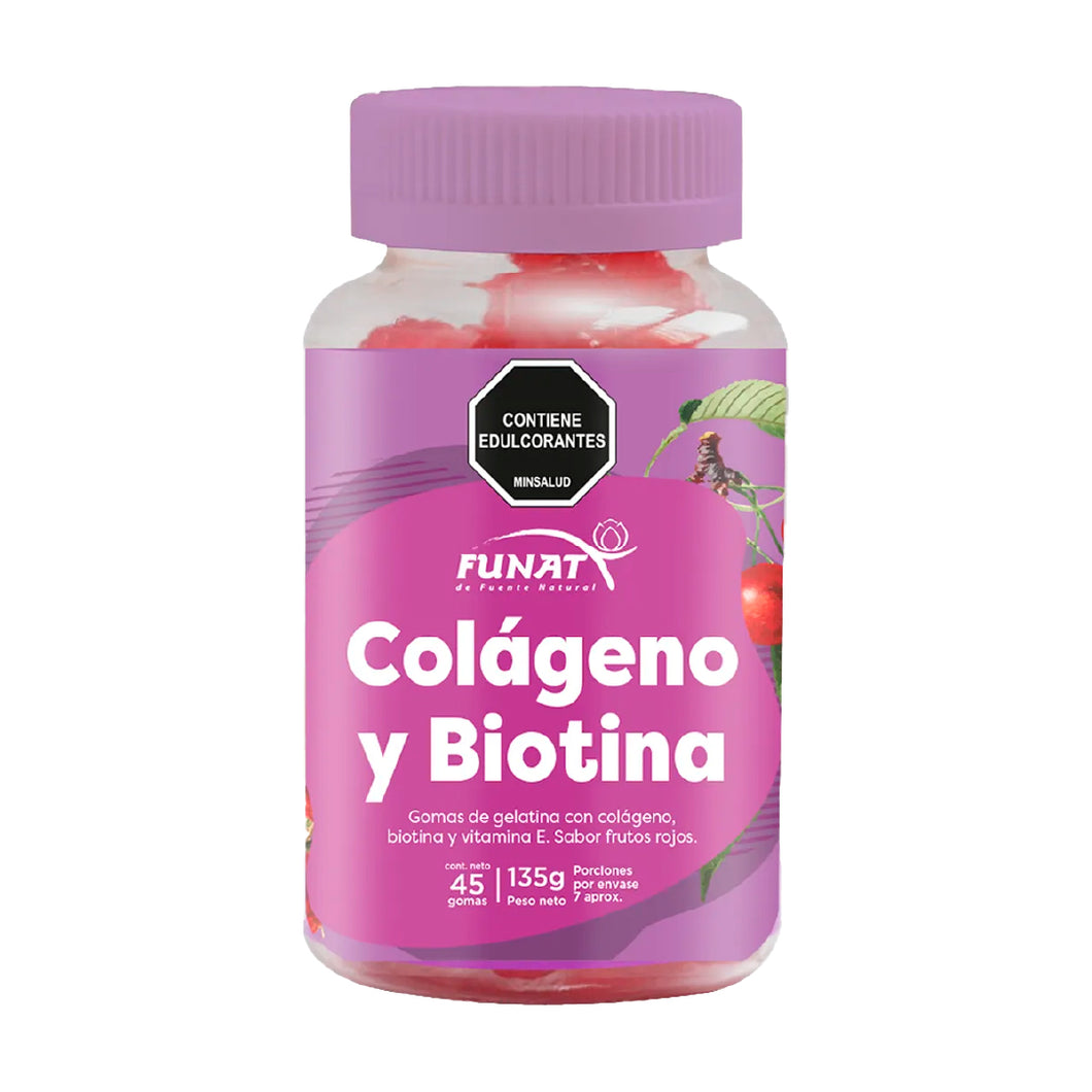 GOMITAS COLAGENO + BIOTINA X 45 UNID