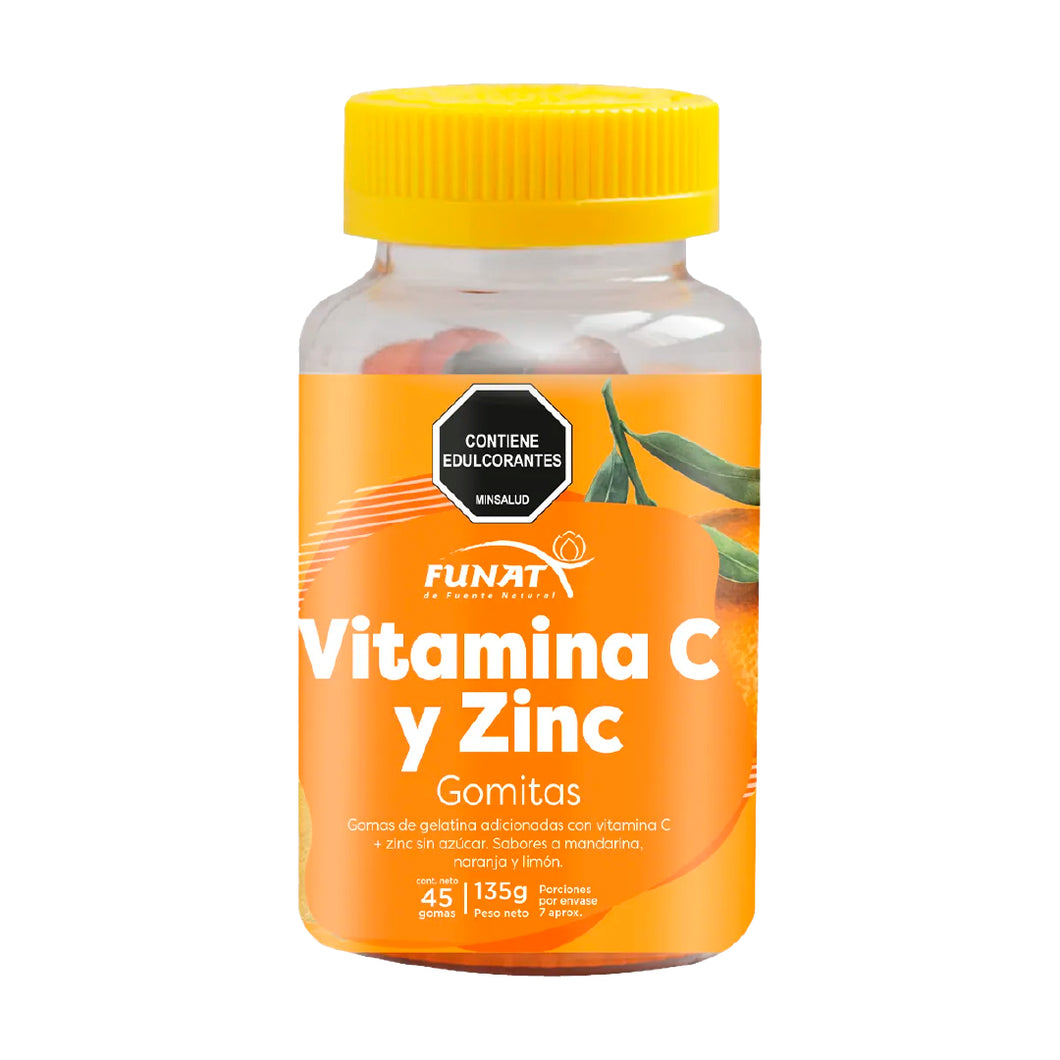 GOMITAS VITAMINA C + ZINC X 45 UNIDA