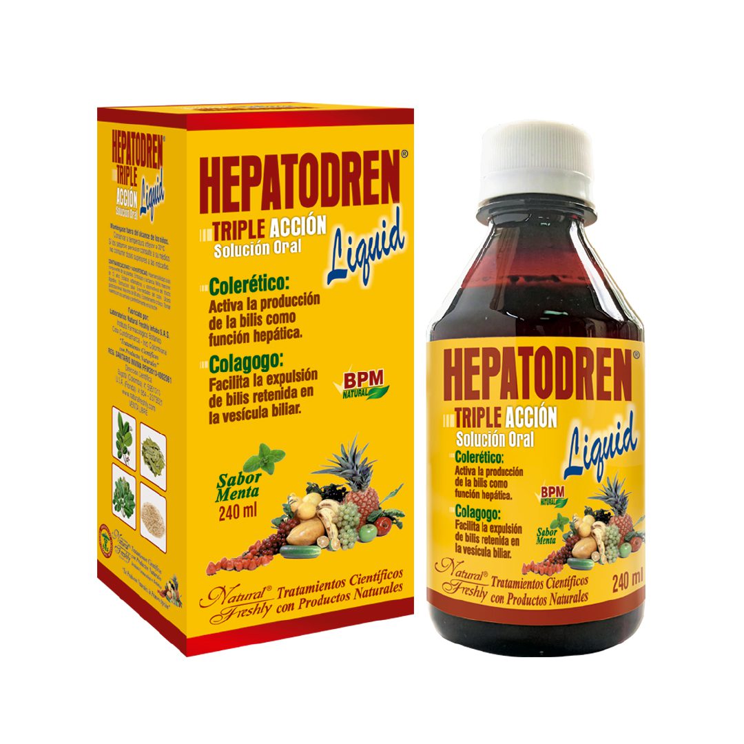 HEPATODREN JBE X 240 ML - FRESHLY