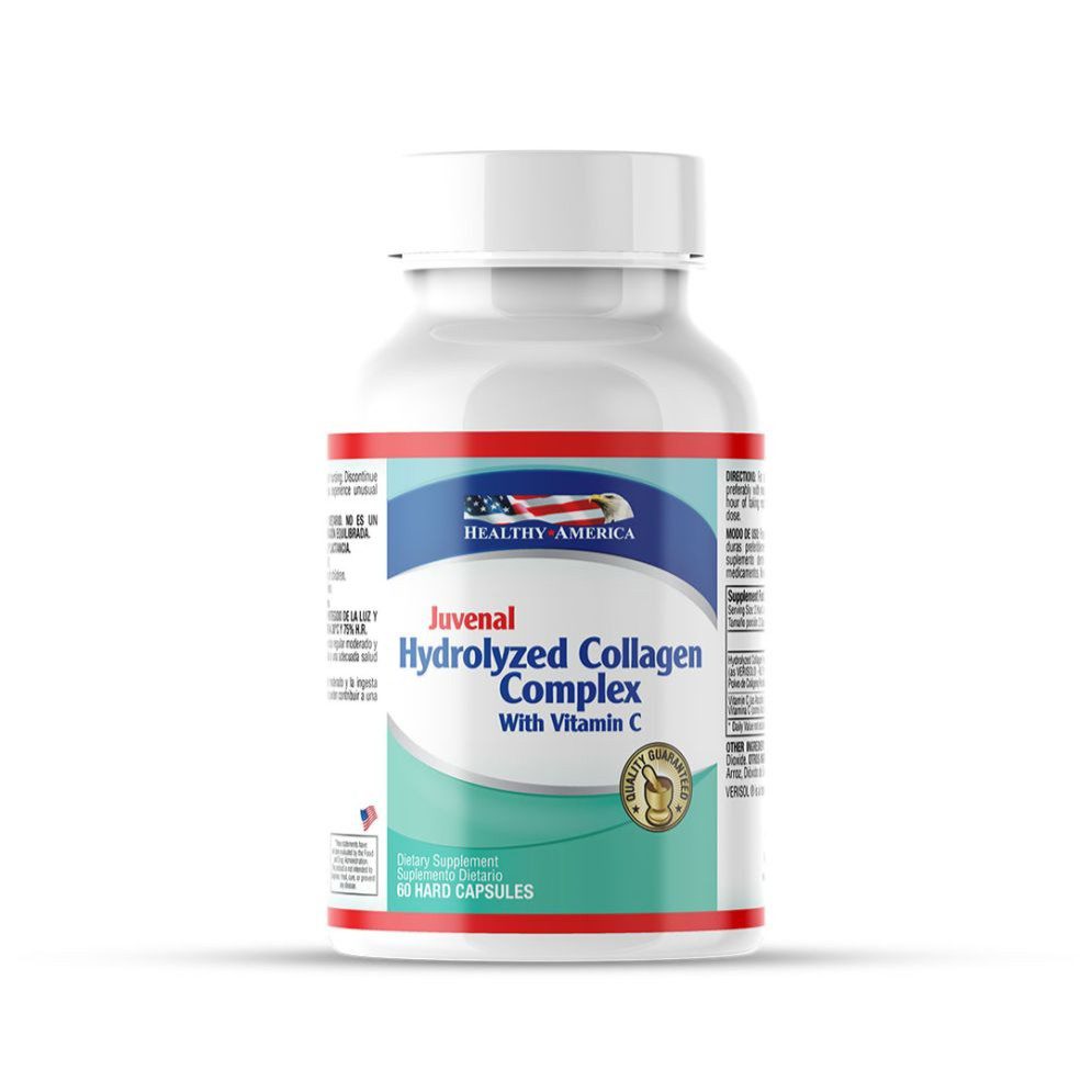 HYDROLYZED COLAGENO + VC X 60 CAP - HEALTHY AMERICA