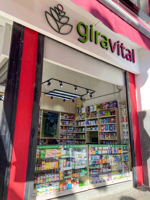 Punto de venta Giravital