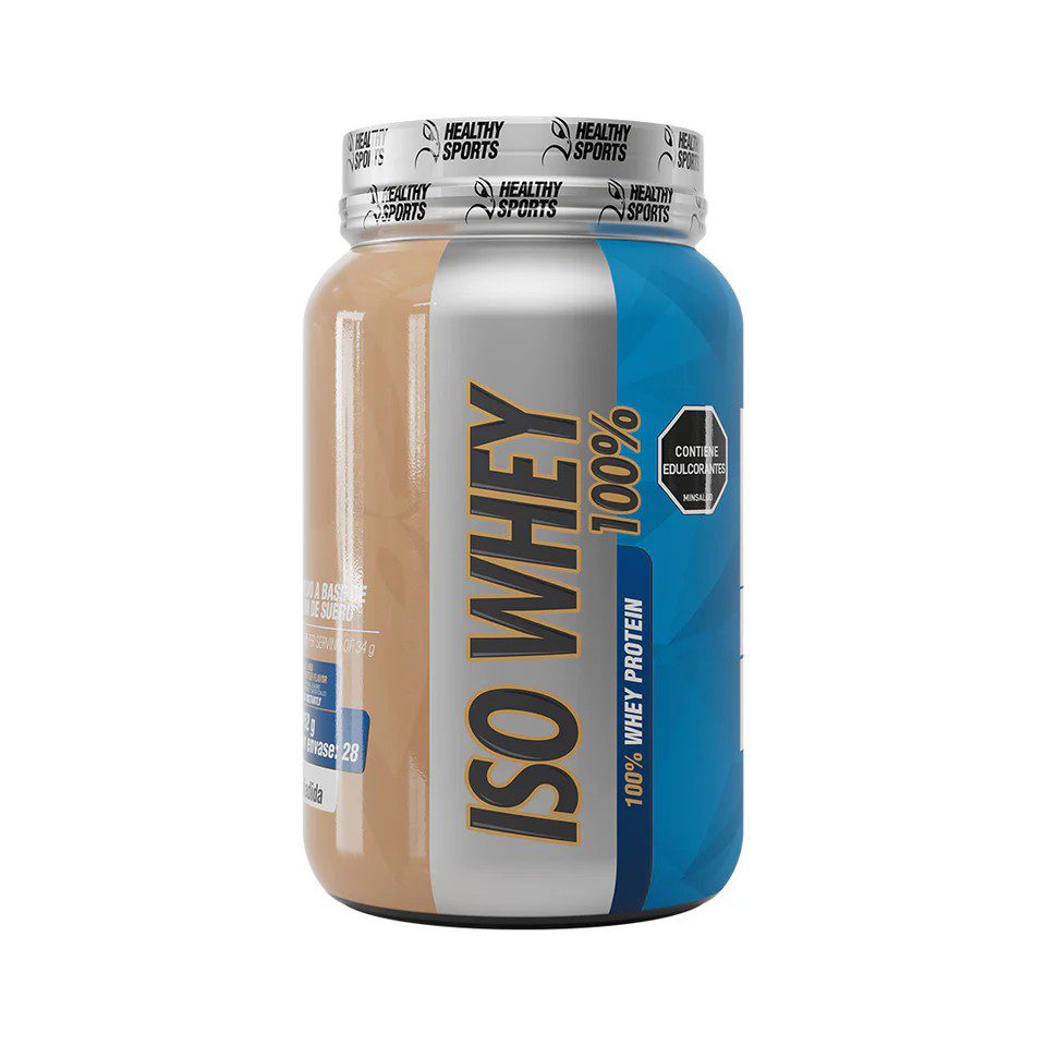 ISO WHEY 100% CHOLATE & PEANUT 952G - HEALTHY SPORTS