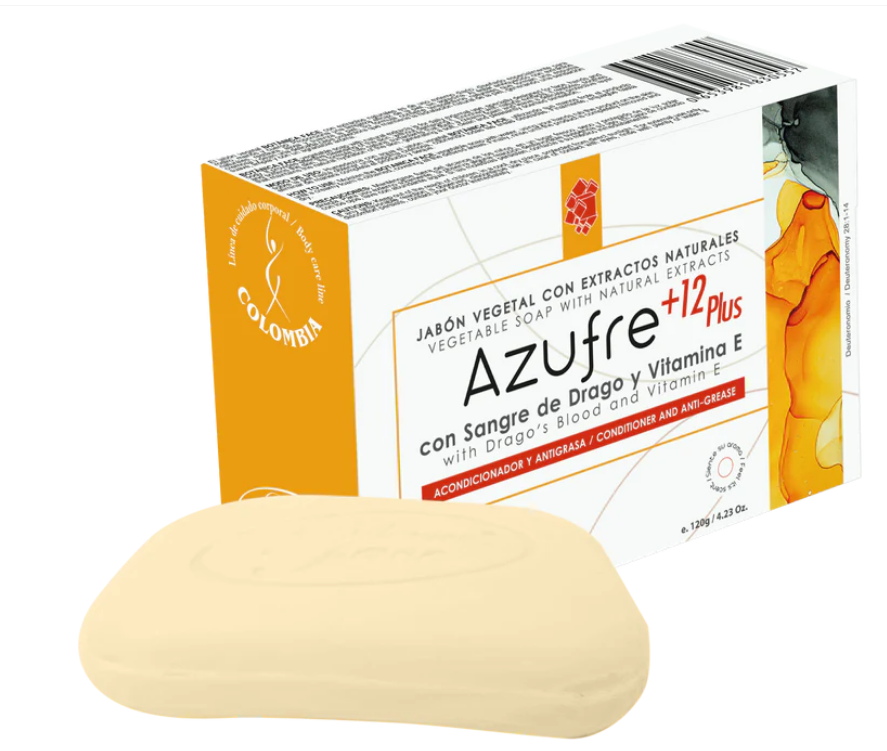 JABON AZUFRE X 120 Gr