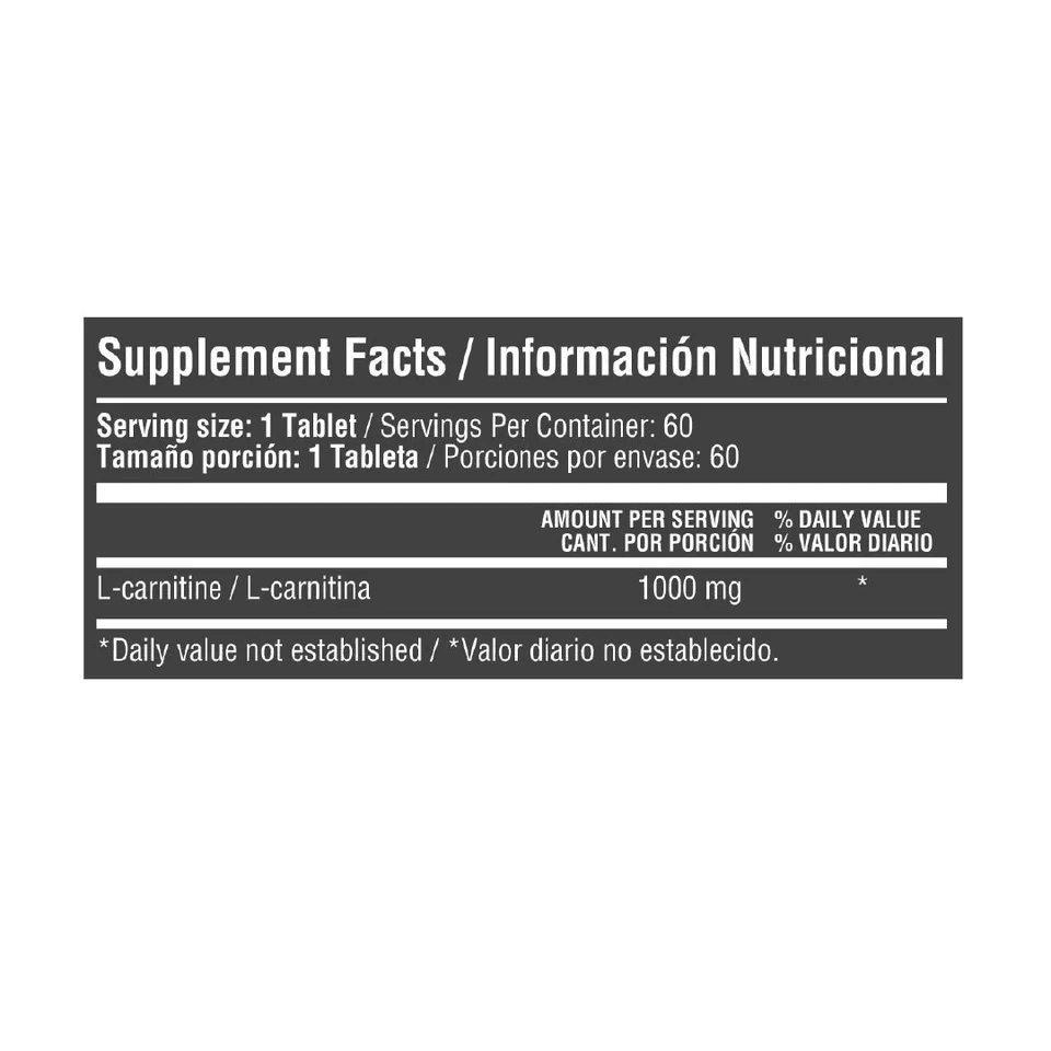 L-CARNITINA FROM CARNIPURE 1000MG X 60 CAP - imagen adicional 2
