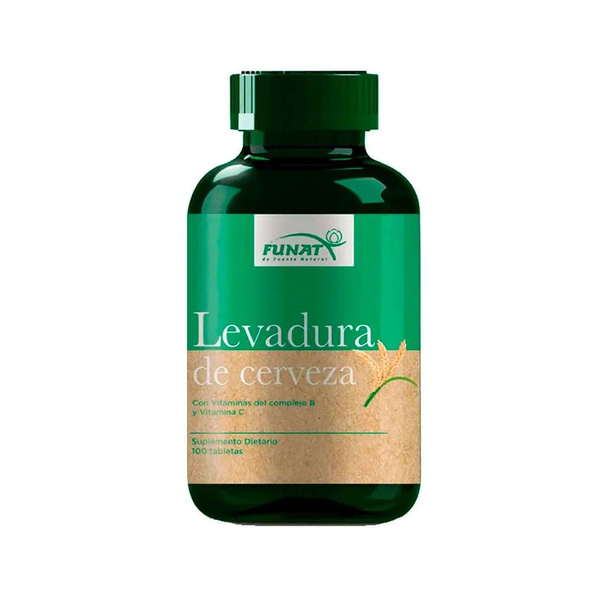 LEVADURA DE CERVEZA X 100TABLETAS - FUNAT
