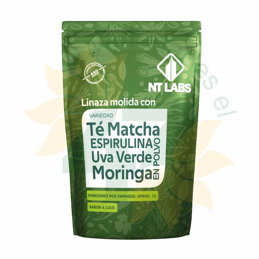 LINAZA TE MATCHA UVA VERDE X 450 GR