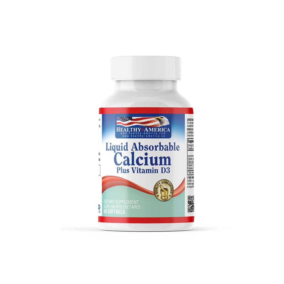 Imagen del producto LIQUID ABSORBABLE CALCIUM x 60 SOFG de Healthy America en Giravital