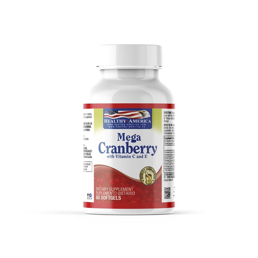 Imagen del producto MEGA CRAMBERRY 850 MG x 60SOFT H.A de Healthy America en Giravital
