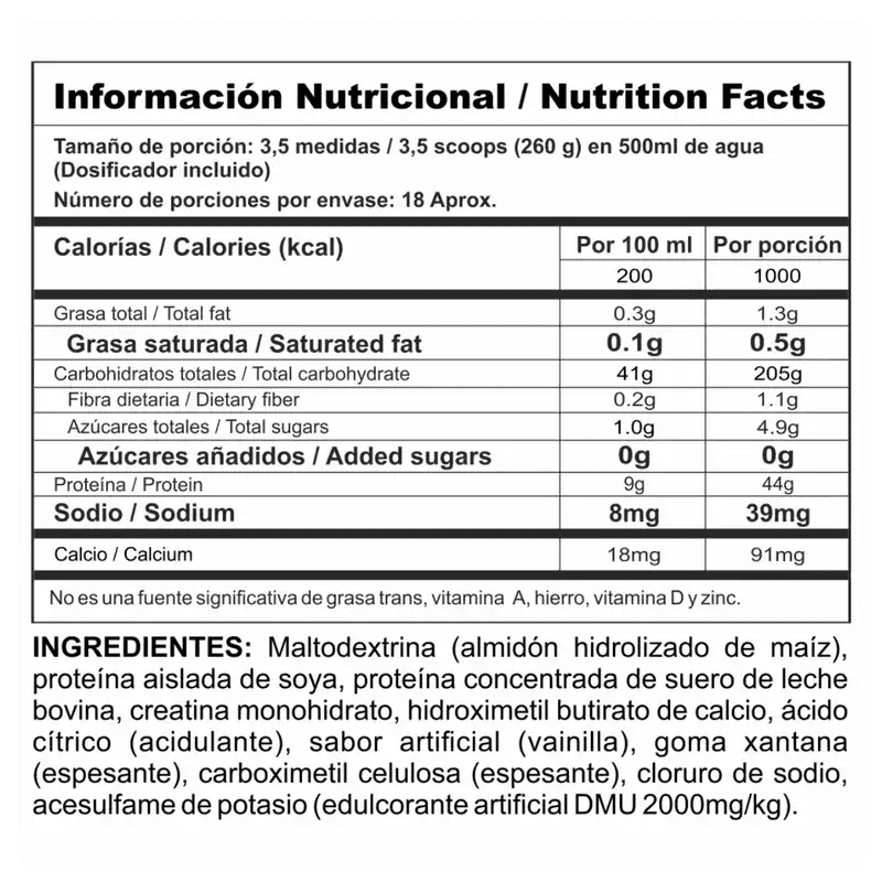 MEGAPLEX + CREATINA 10 LBS UPN - imagen adicional 2
