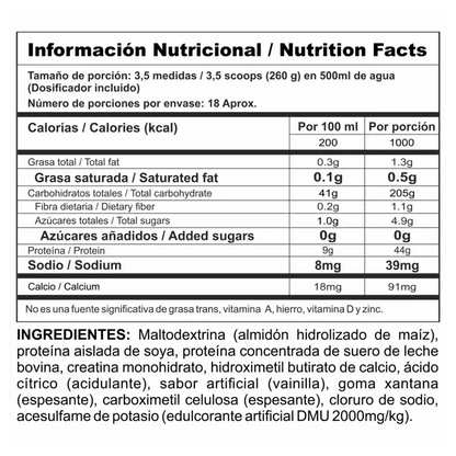 MEGAPLEX + CREATINA 10 LBS UPN - imagen adicional 2