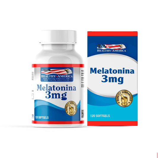 MELATONINA 3 MG X 120 TAB HA - HEALTHY AMERICA
