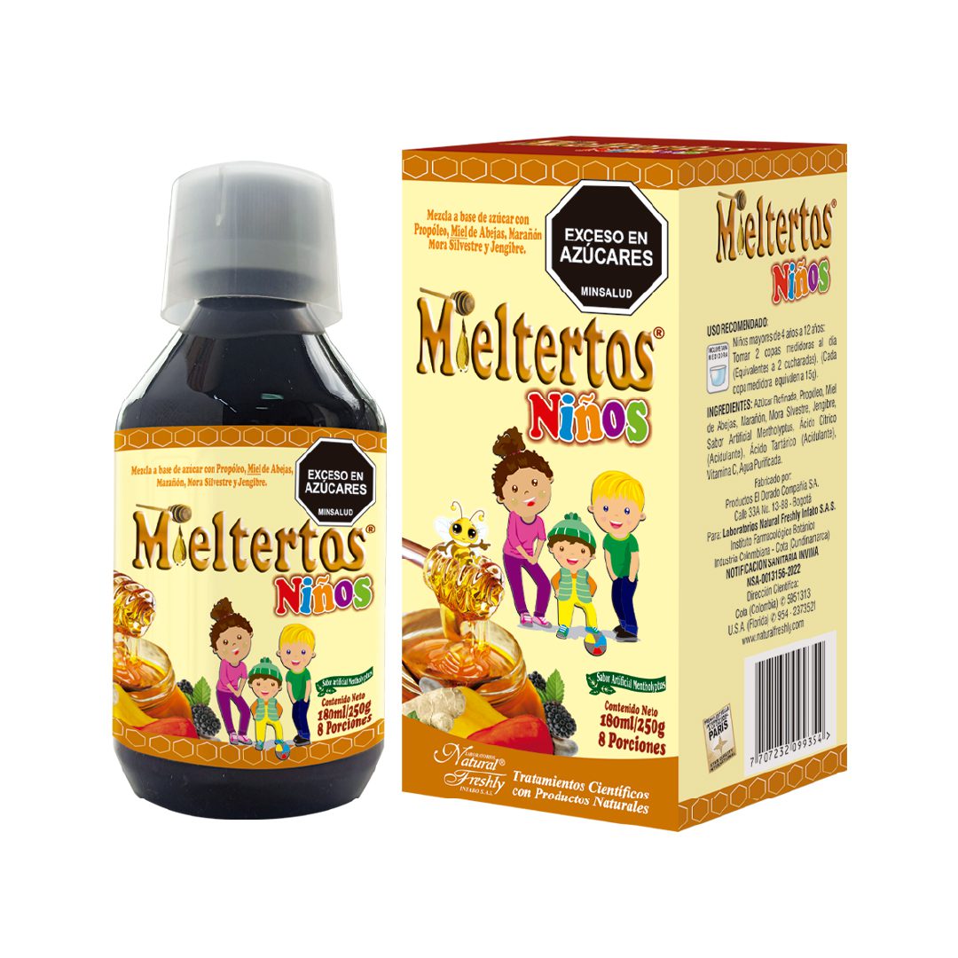 MIELTERTOS JBE NIÑOS *180 ML - FRESHLY