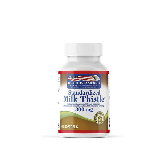 Imagen del producto MILK THISTLE 300 MG x 60 SOFG HA de Healthy America en Giravital