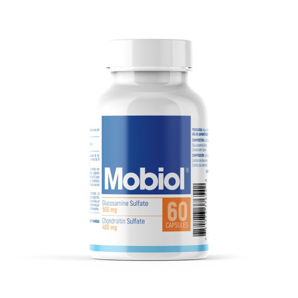 MOBIOL GLUCOSAMINA 500 MG X 60 CAP - HEALTHY AMERICA