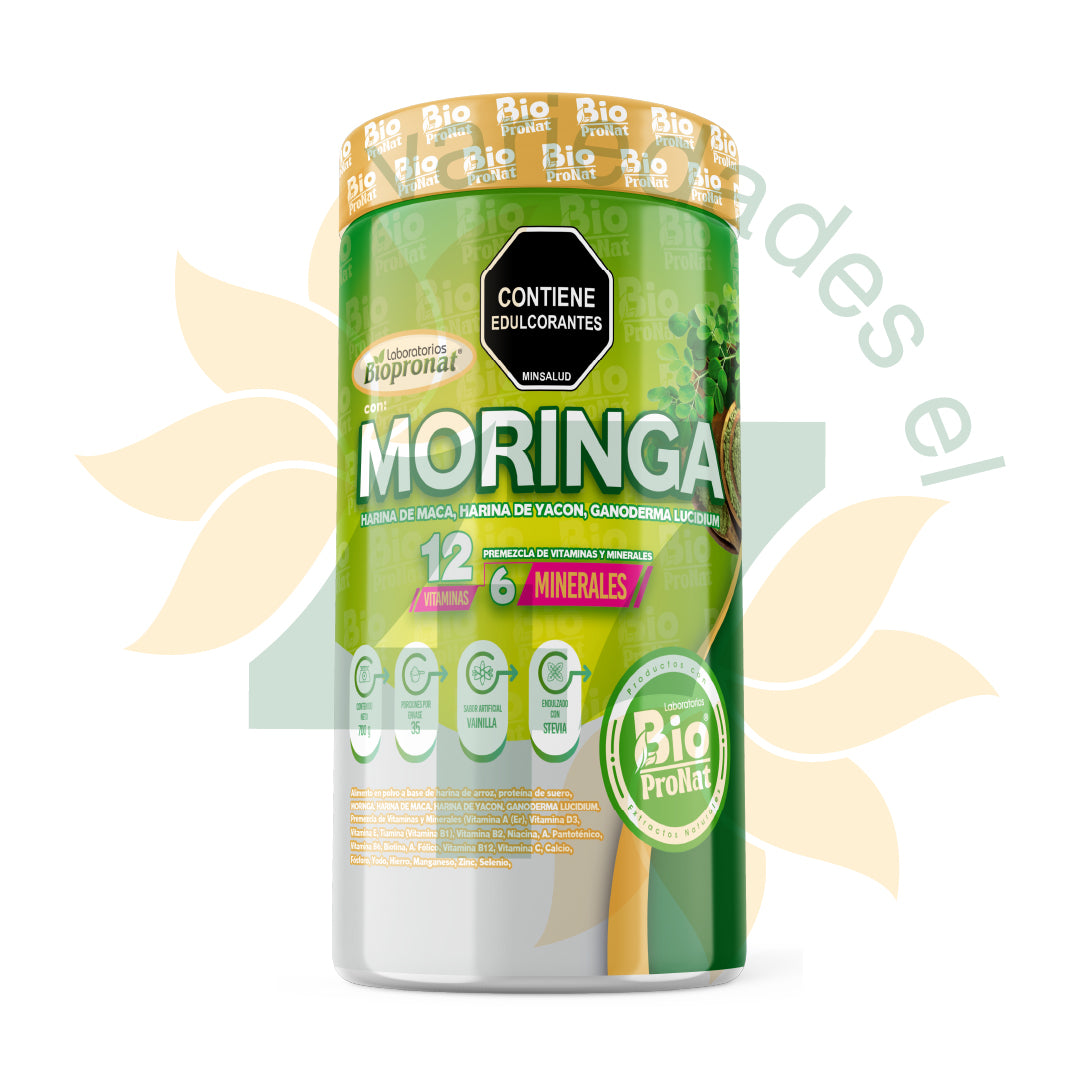 Imagen del producto MORINGA POLVO x 700 g de Biopronat en Giravital