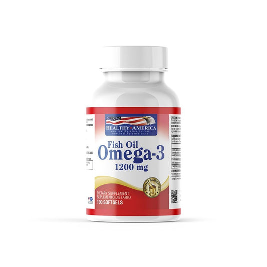 Imagen del producto OMEGA 3 1200 MG x 100 softgels HA de Healthy America en Giravital
