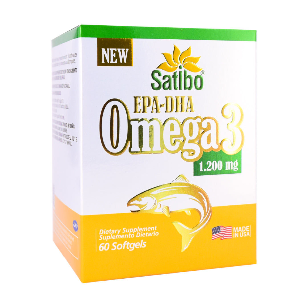 Imagen del producto OMEGA 3 x 1200 x 60 BLISTER SATIBO de Satibo en Giravital