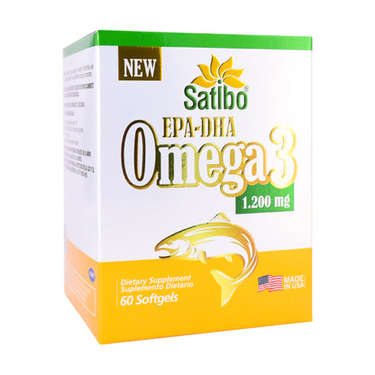 Imagen del producto OMEGA 3 x 1200 x 60 BLISTER SATIBO de Satibo en Giravital