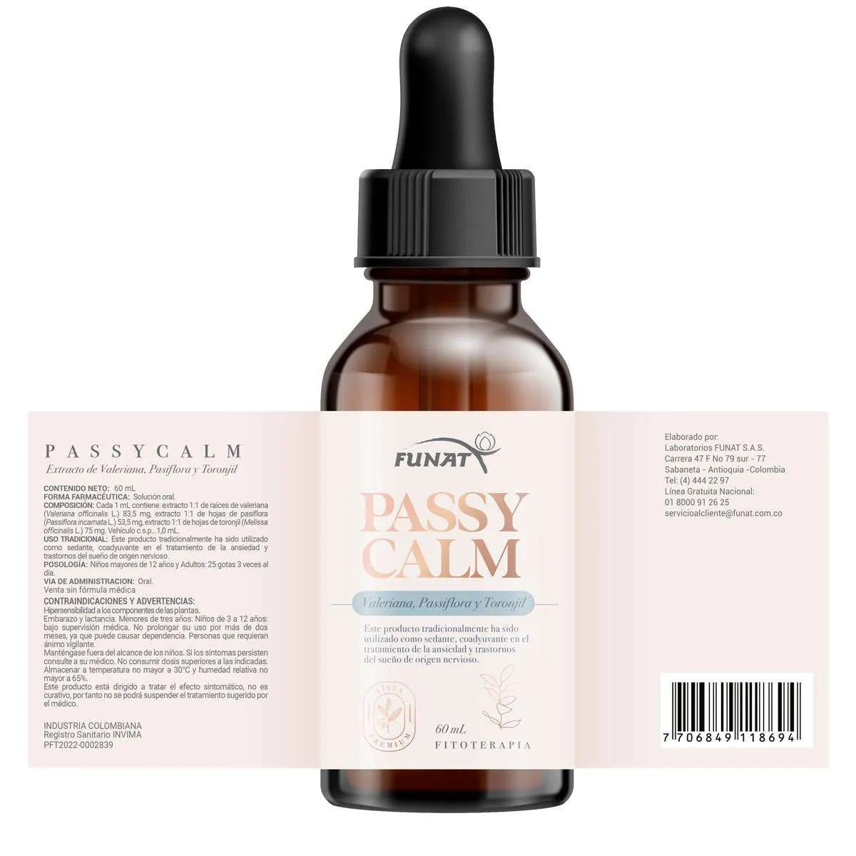 PASSYCALM EXTRACTO POR 60 ML - imagen adicional 2
