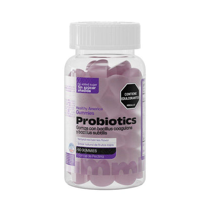 PROBIOTICS X 60 GOMAS - HEALTHY AMERICA