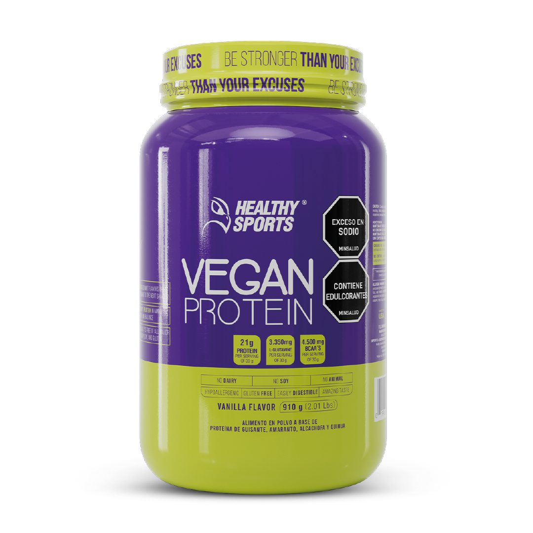 PROTEINA VEGANA 910GR - HEALTHY SPORTS