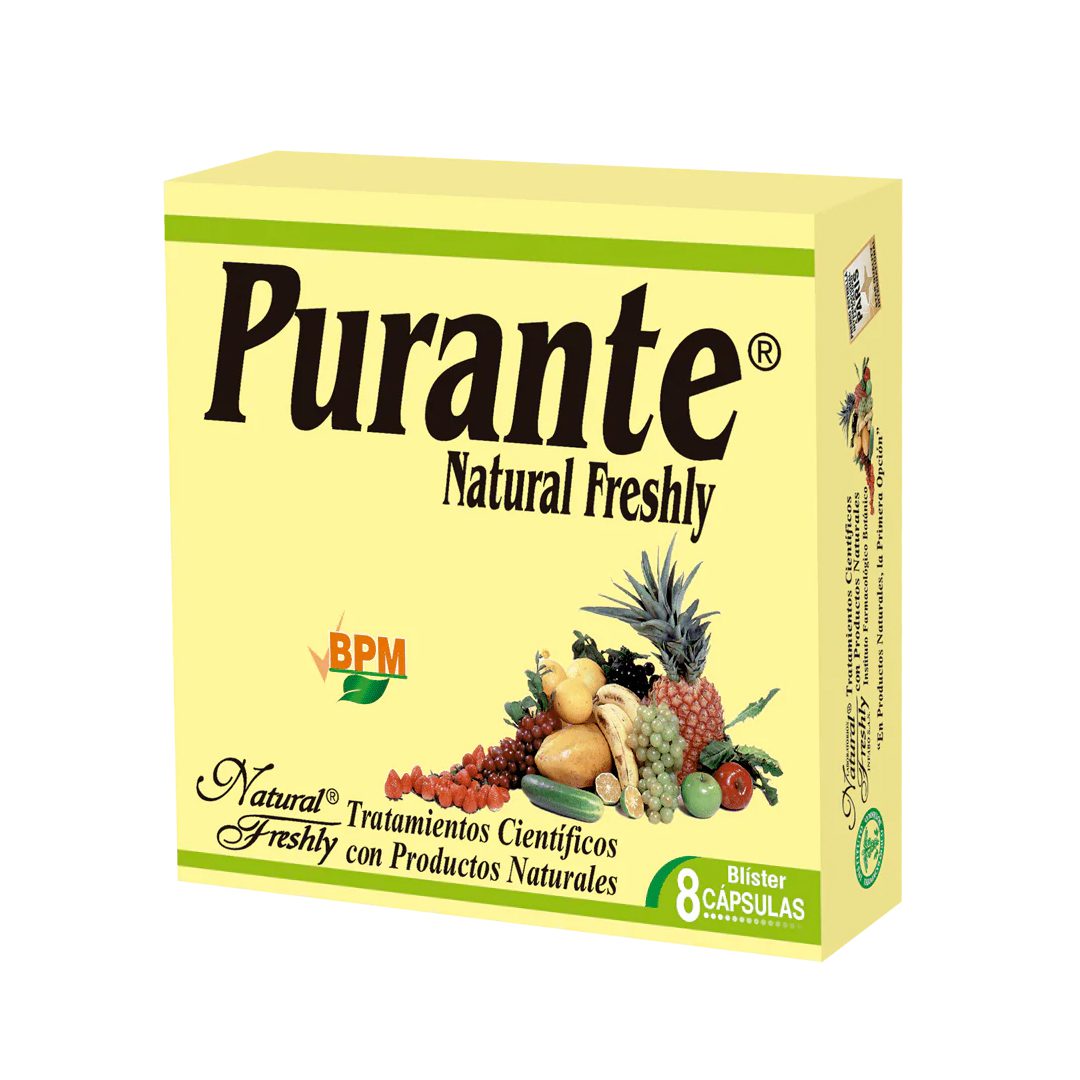 PURANTE X 8 CAPSULAS - FRESHLY