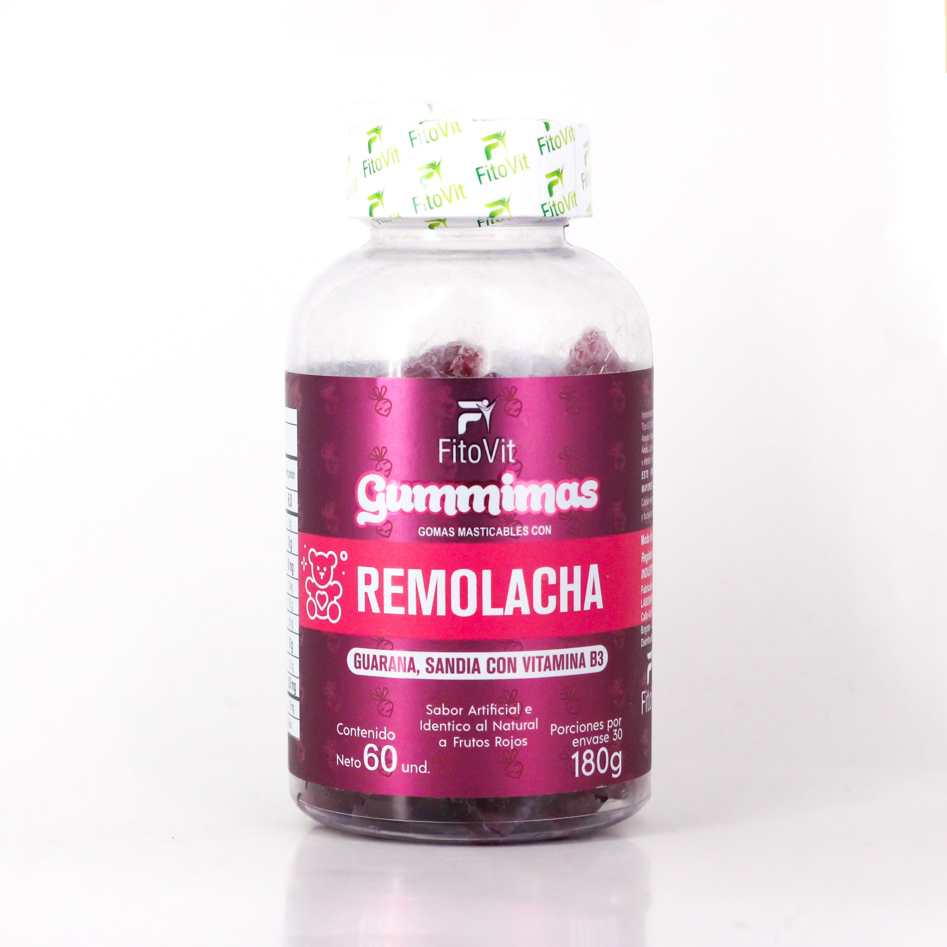 Imagen del producto REMOLACHA gomitas x 60 FITOVIT de FITOVIT en Giravital