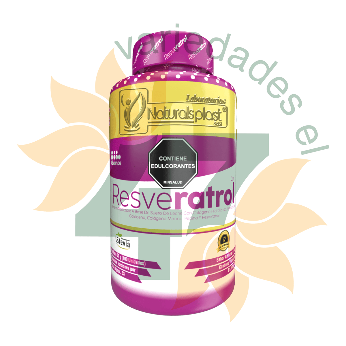RESVERATROL X 100 TAB NATURALSPLAST
