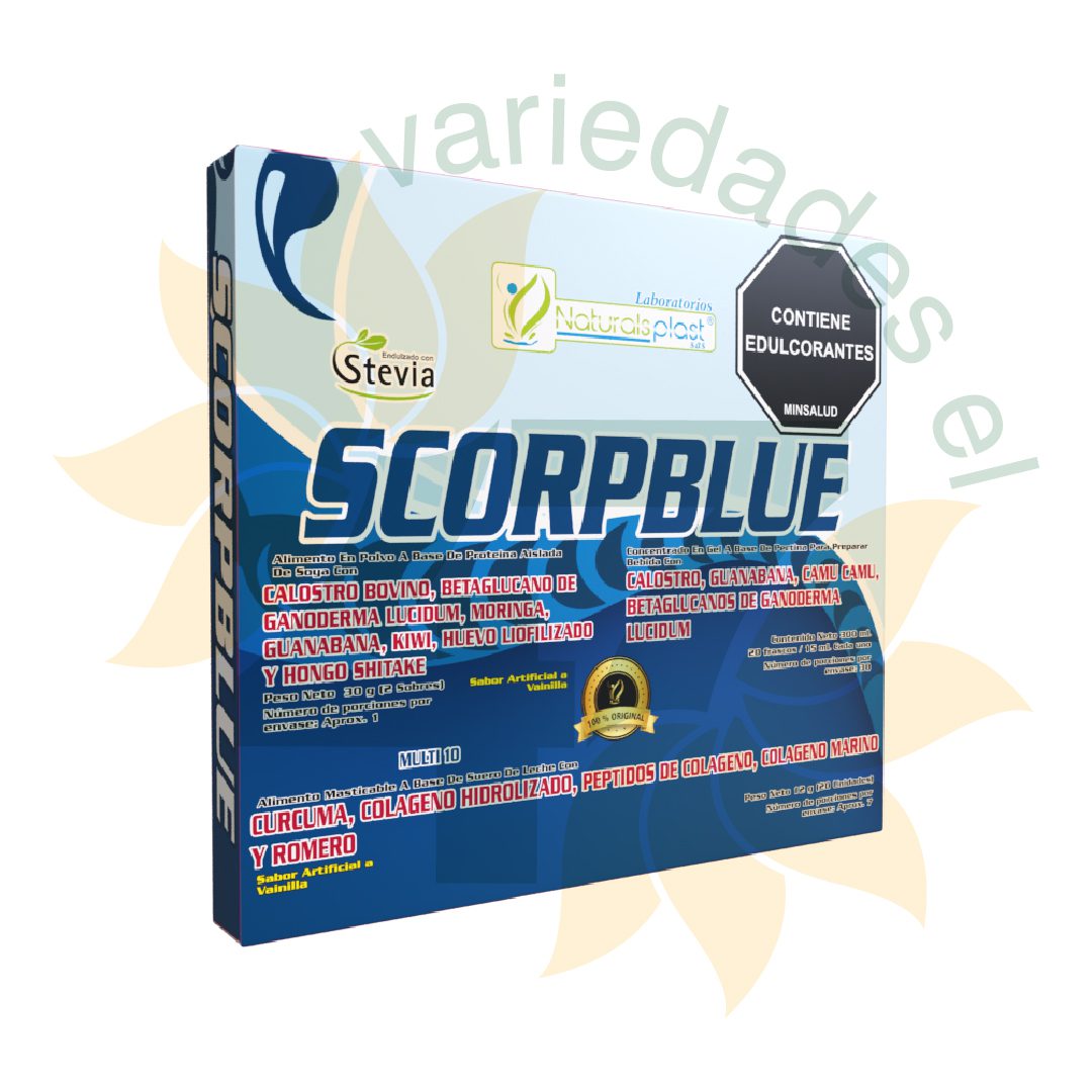 SCORBLUE GRANDE X 20 AMP NATURALSPLAST