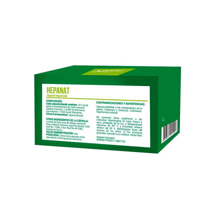 SILIMARINA HEPANAT X 30 SOFG CAJA X 3 BLISTER - imagen adicional 2