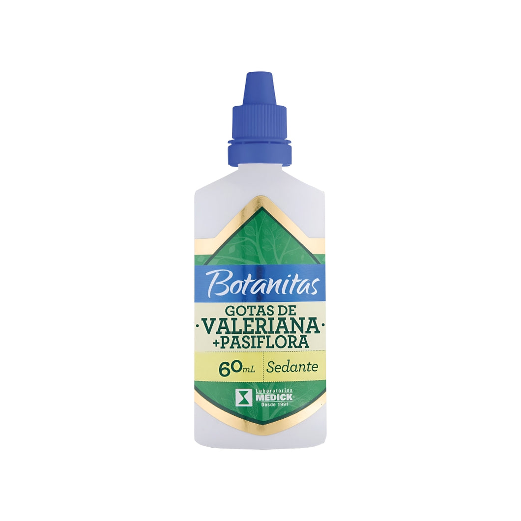 VALERIANA + PASIFLORA  x 60 ML MEDICK