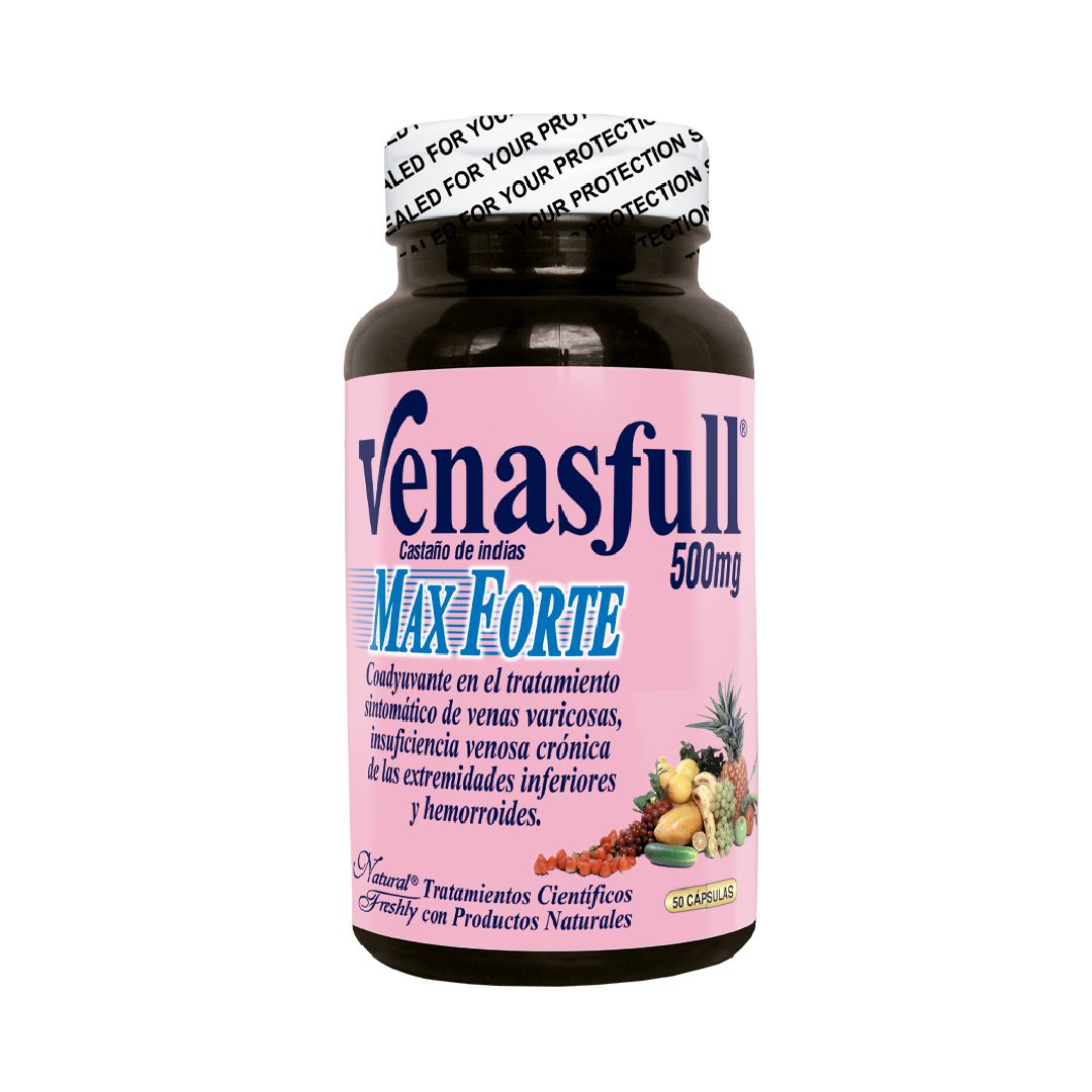 VENAS FULL MAX FORTE FRASCO X 50 CAP - FRESHLY