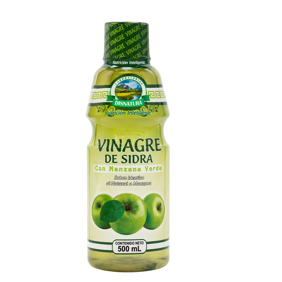 VINAGRE DE MANZANA VERDE X 500ML - DISNATURA