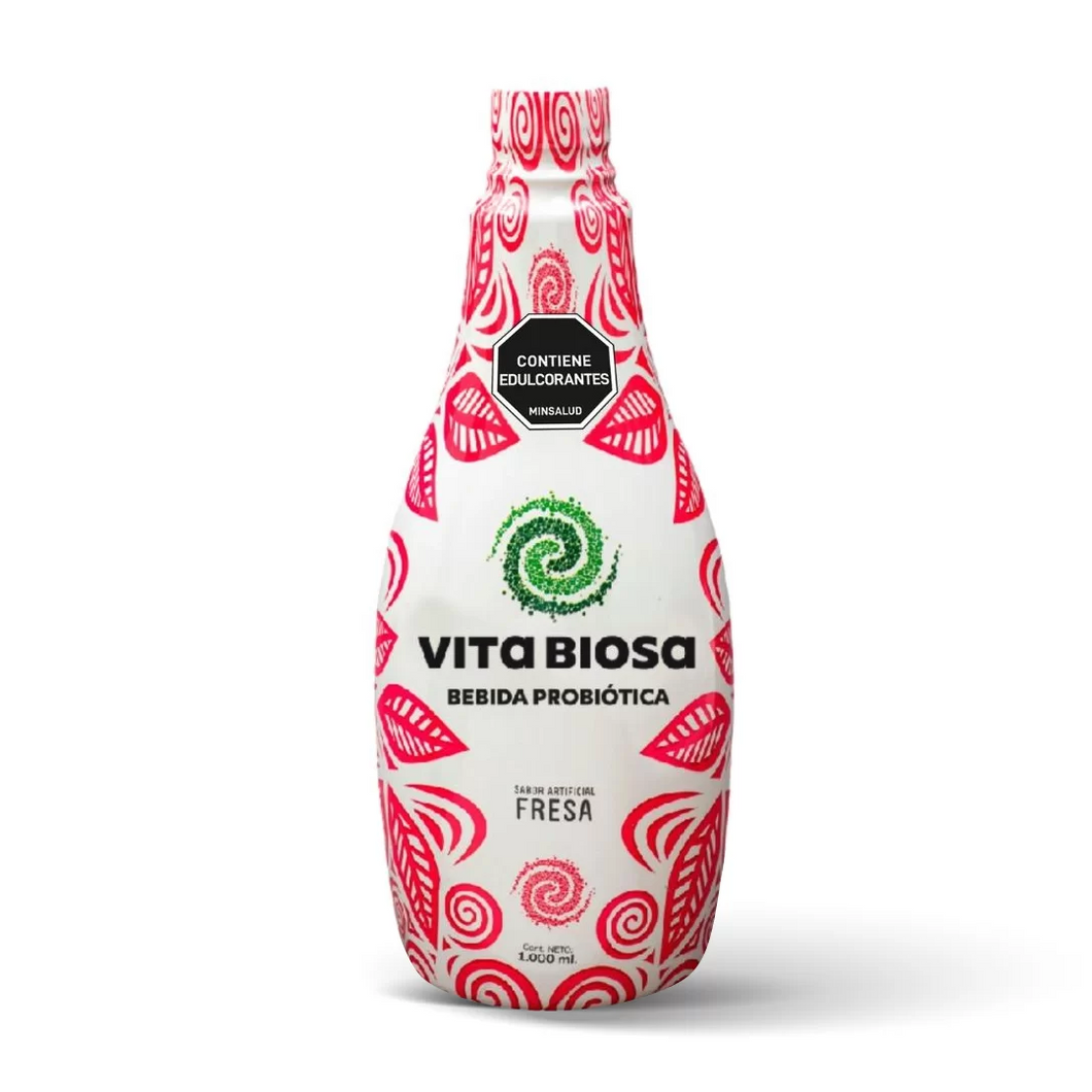 VITA BIOSA LITRO SABOR A FRESA