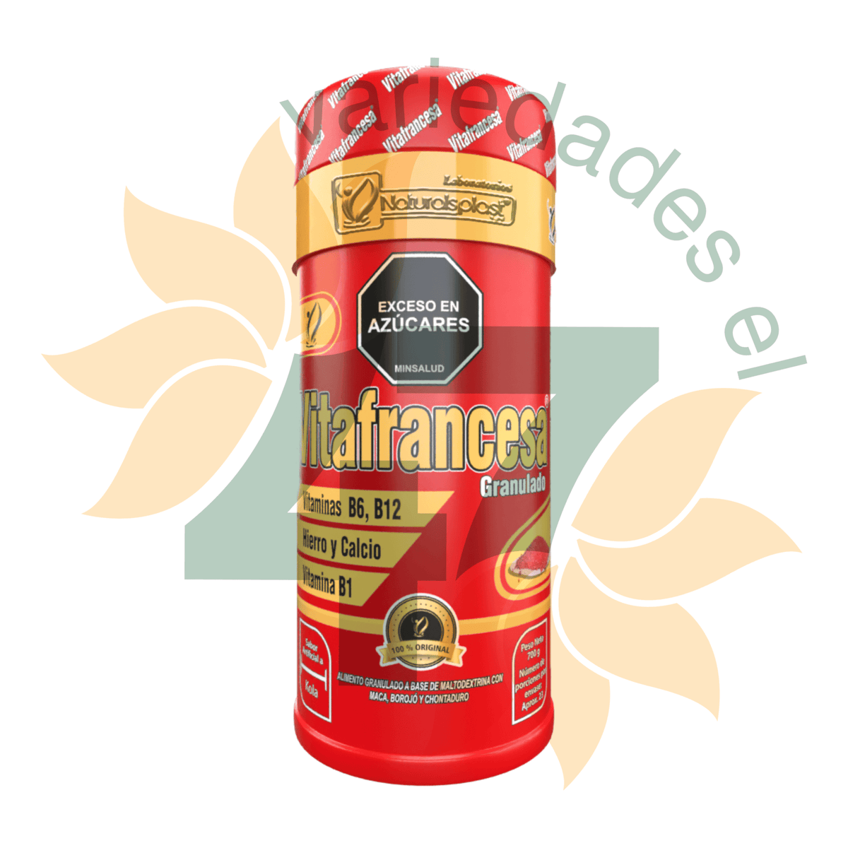 VITAFRANCESA GRANULADA X 700 Gr - NATURALSPLAST