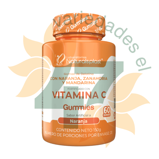 VITAMINA C GUMIES X 60 - NATURALSPLAST
