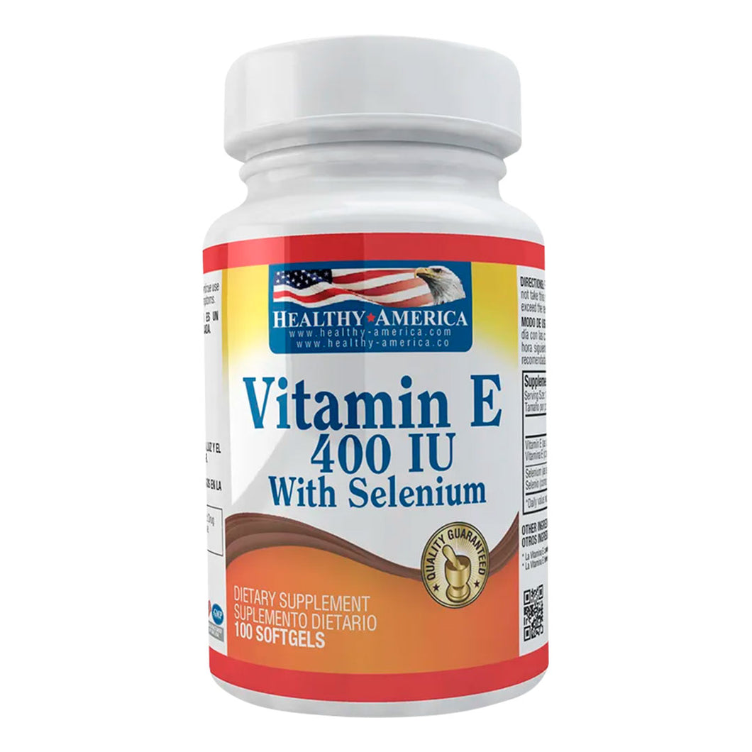 VITAMINA E 400 IU + SELENIO X 100 PERLA HA
