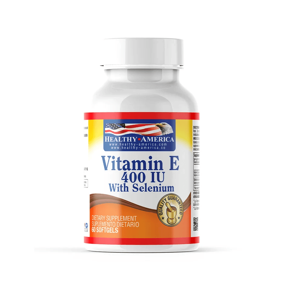VITAMINA E 400 + SELENIO X 60 SOFG HA - HEALTHY AMERICA