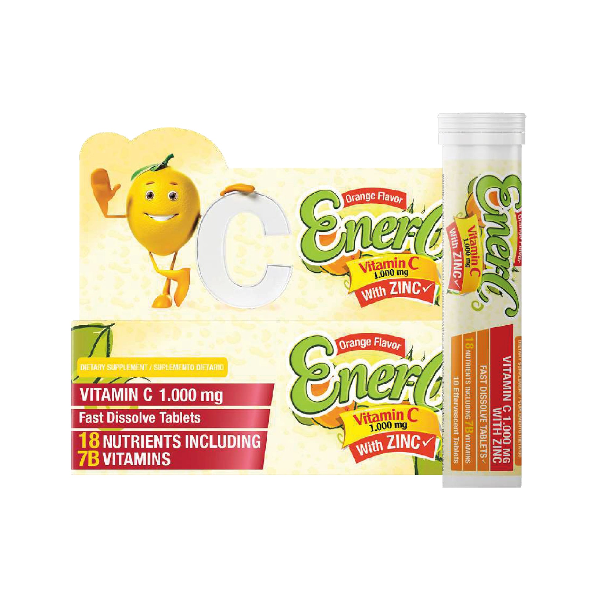 Imagen del producto VITAMINA C EFERVECENTE HA de Healthy America en Giravital