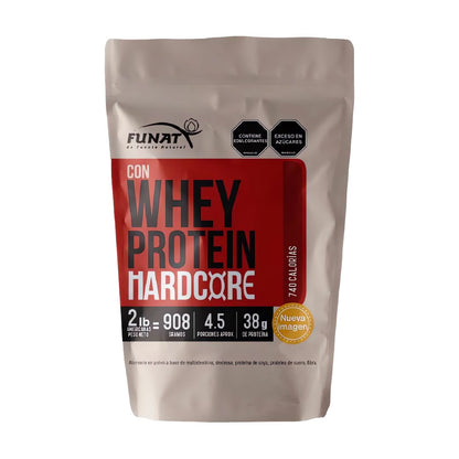 WHEY PROTEIN HARCORE 2LB VAINILLA - FUNAT