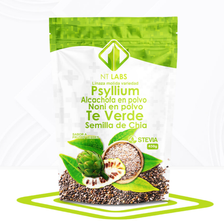 LINAZA NT PSYLLIUM TE VERDE X 450 GR – GiravitalTienda